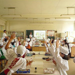 食育授業 - 2012年 豊中市立小曽根小学校