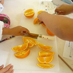 食育授業 - 2012年 豊中市立小曽根小学校